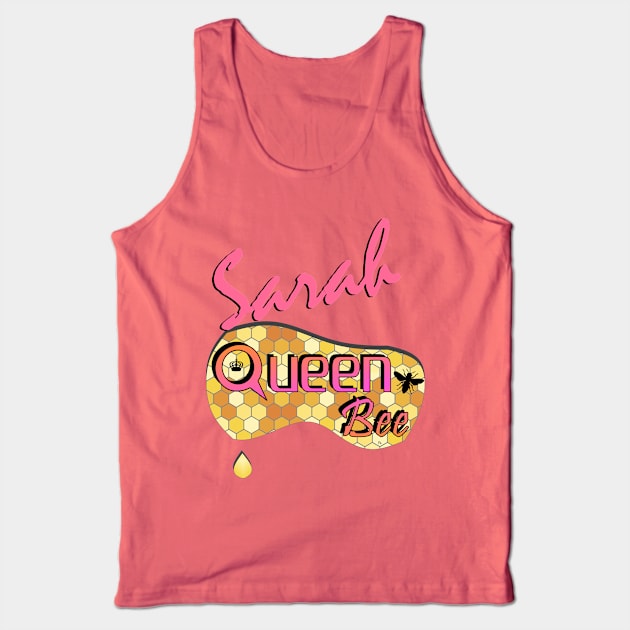 Sarah Queen Bee Tank Top by  EnergyProjections